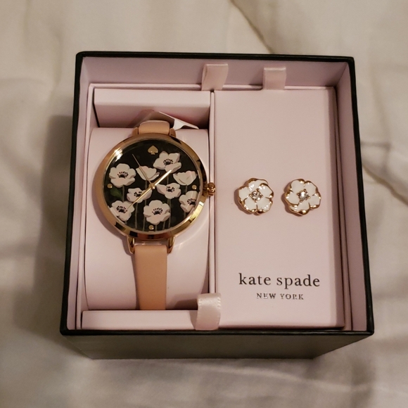 kate spade Accessories - Kate Spade Watch and Earrings Set